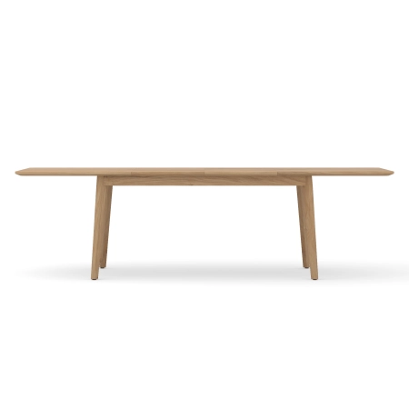 Stół rozkładany z litego drewna 160–260 × 90 × 75 cm